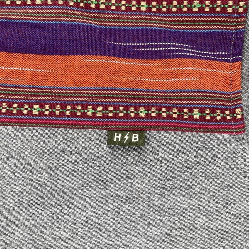 Howler Bros Shaman Hoodie Jacket Mens S Gray Full Zip Aztec Southwestern Adult - Picture 13 of 13